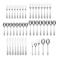 Alternative view of Lenox Everyday Flatware Jude  45-Piece Flatware Set