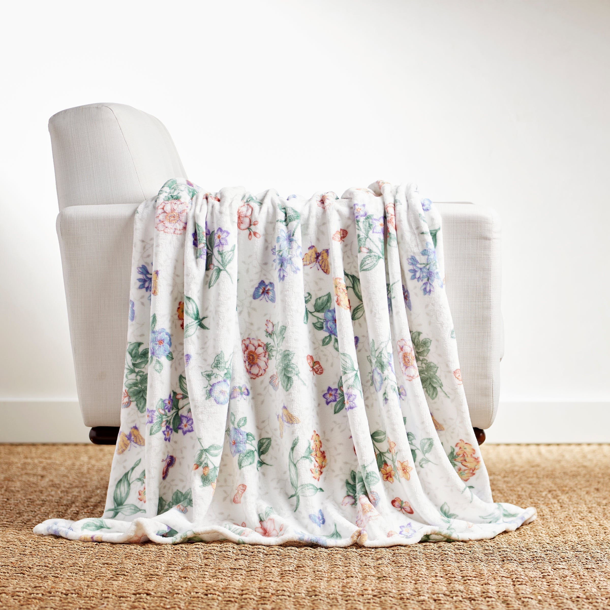 Lenox Everyday Flatware Butterfly Meadow Throw Blanket - Image 5