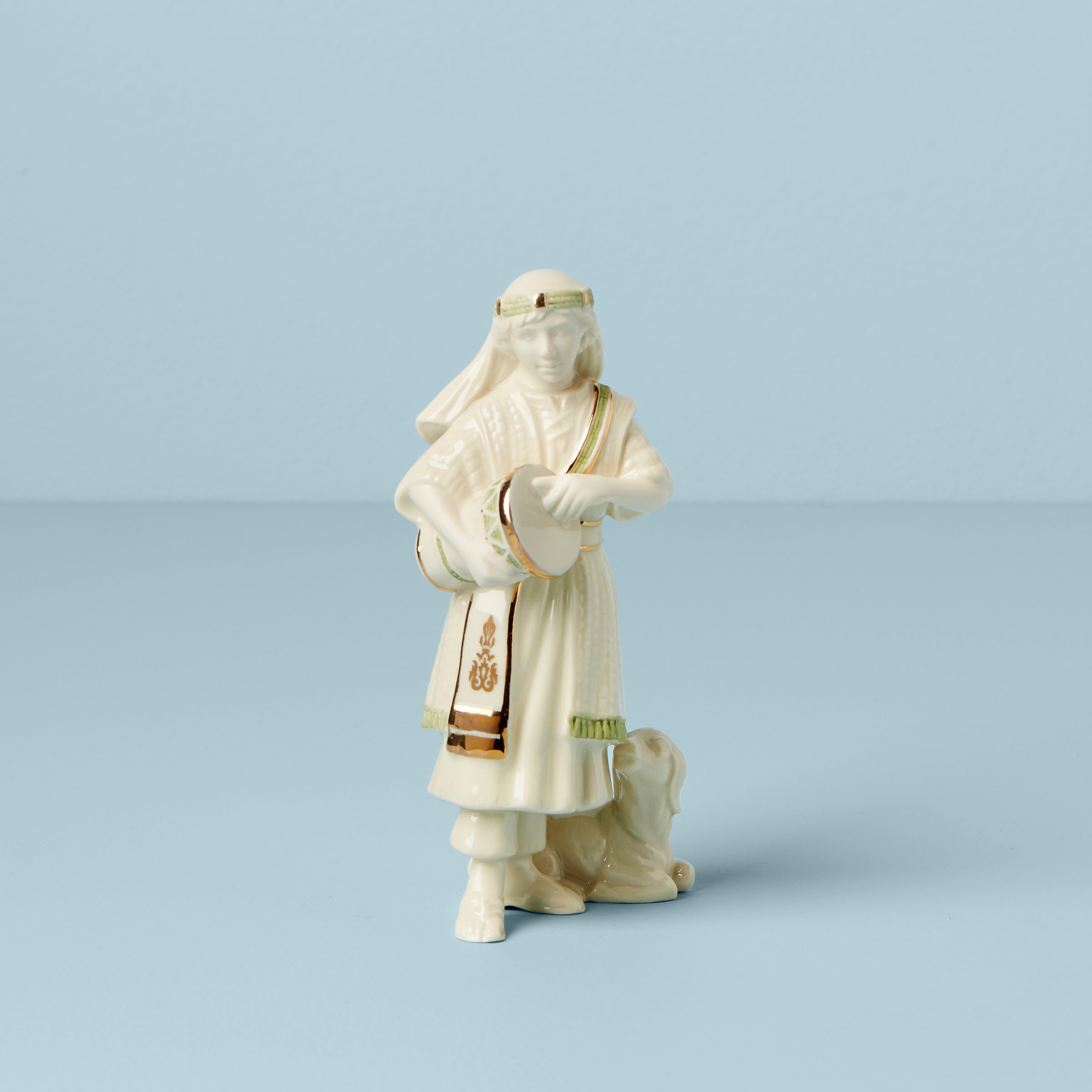 Lenox Everyday Flatware First Blessing Nativity Drummer Boy Figurine