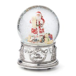 Lenox Everyday Flatware Winter Traditions Santa Snow Globe