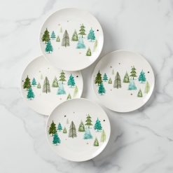 Lenox Everyday Flatware Balsam Lane Accent Plates, Set of 4