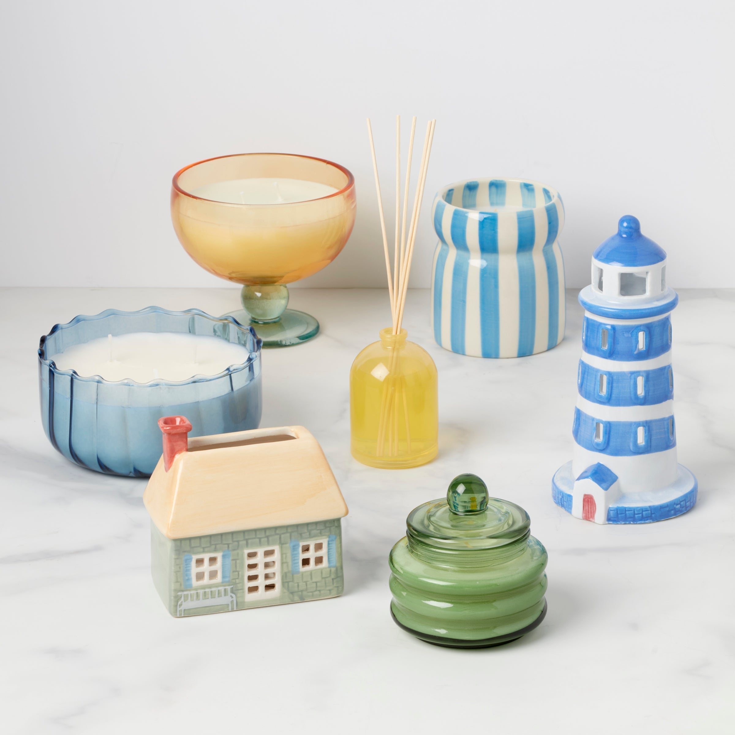 Lenox Everyday Flatware Cabana Lost At Sea 6.5oz Candle - Image 3