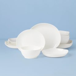 Lenox Everyday Flatware Studio 1414 Curve 16-Piece Dinnerware Set