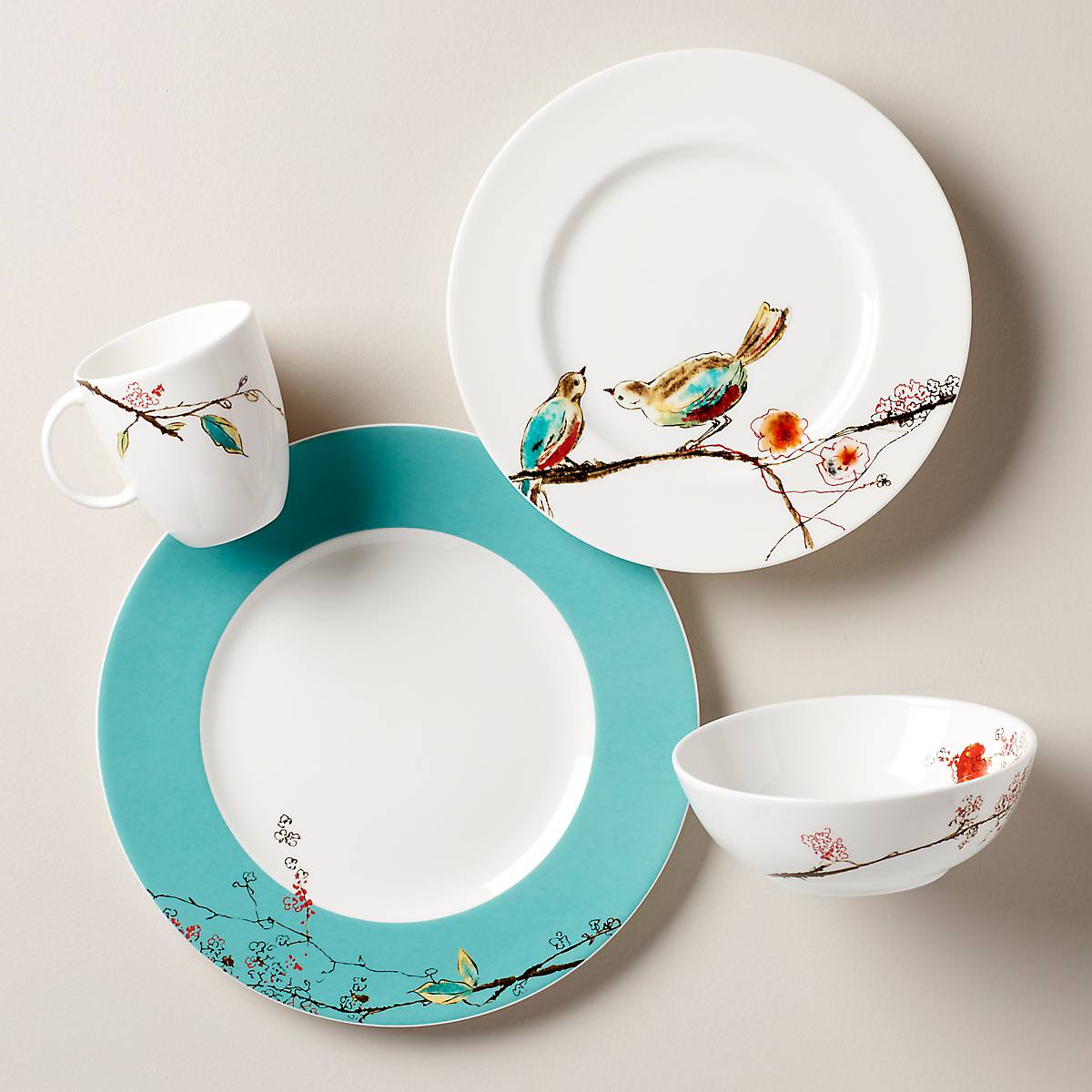 Lenox Everyday Flatware Chirp 4-Piece Place Setting