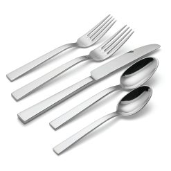 Alternative view of Lenox Everyday Flatware Aero 5-Piece Place Setting