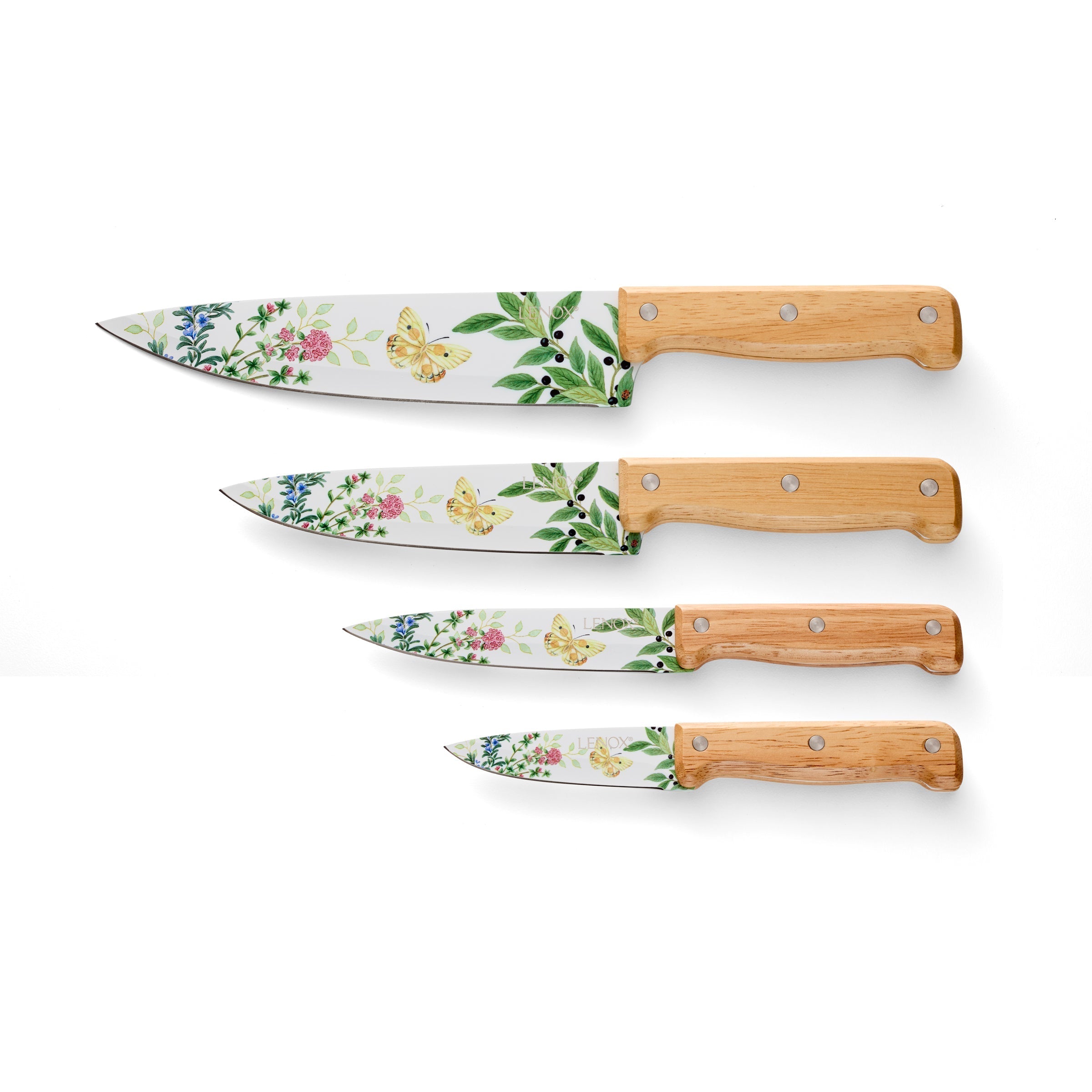 Lenox Everyday Flatware Butterfly Meadow Herbs 4-Piece Cutlery Set - Image 3
