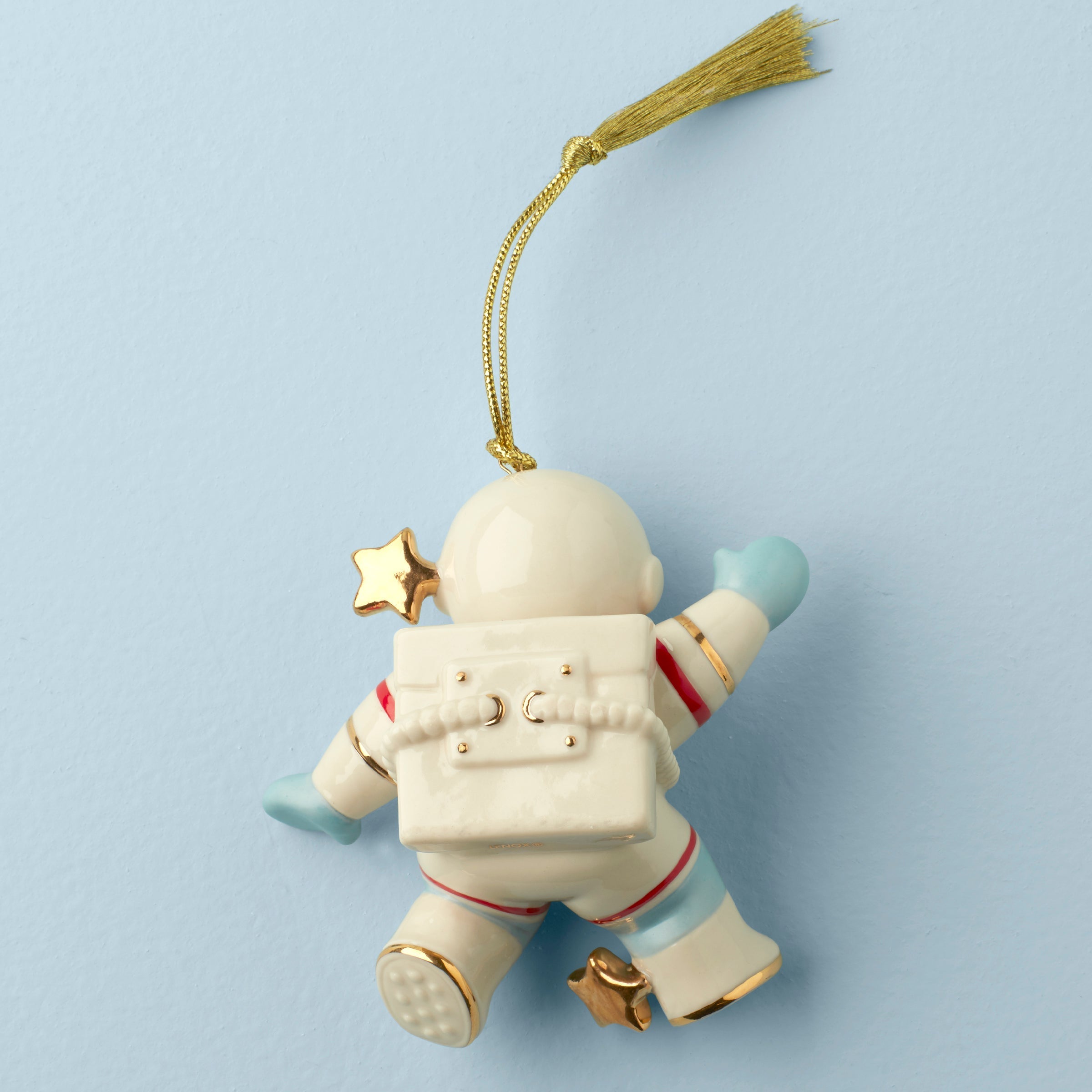 Lenox Everyday Flatware Personalized Astronaut Ornament - Image 2