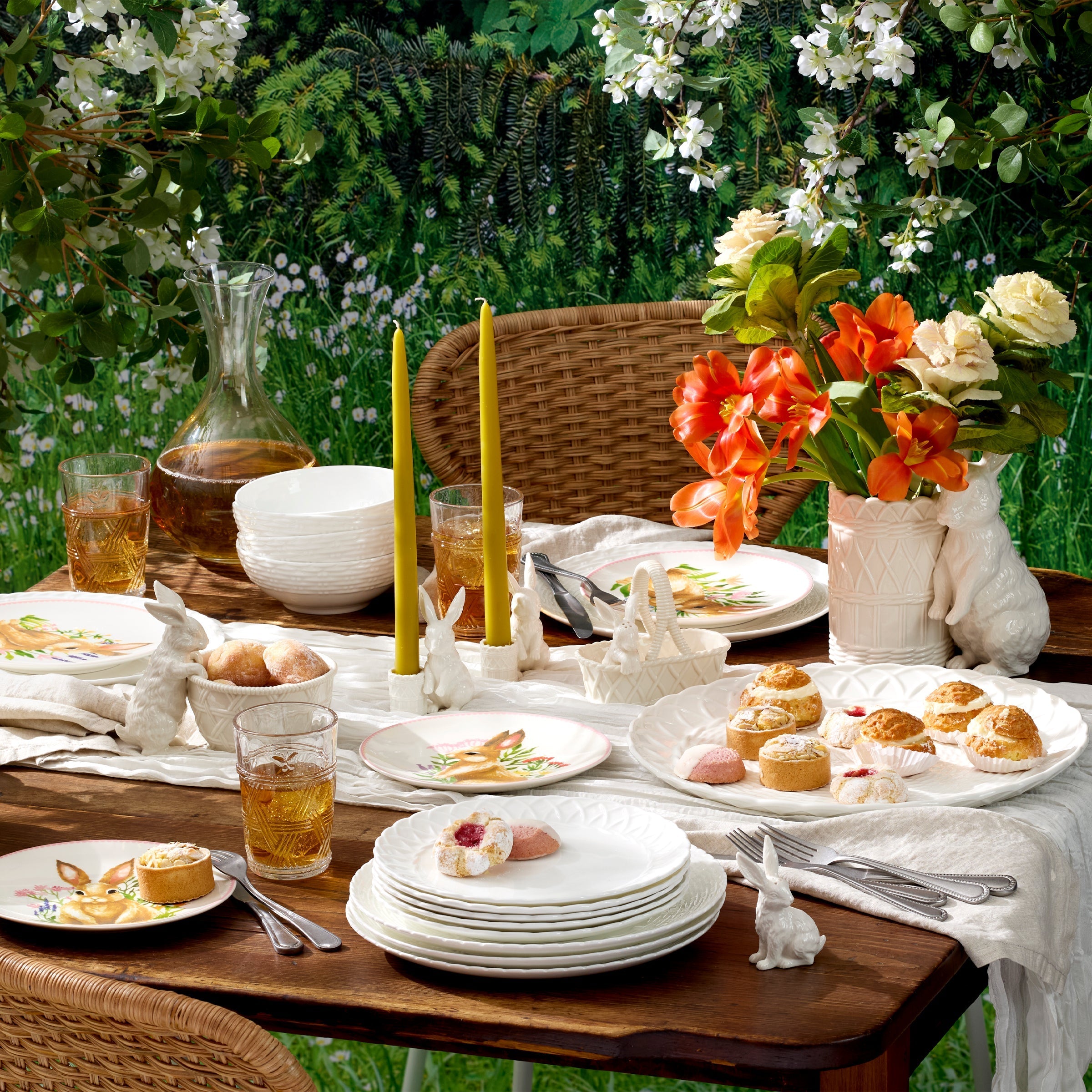 Lenox Everyday Flatware Wicker Creek 12-Piece Dinnerware Set - Image 5