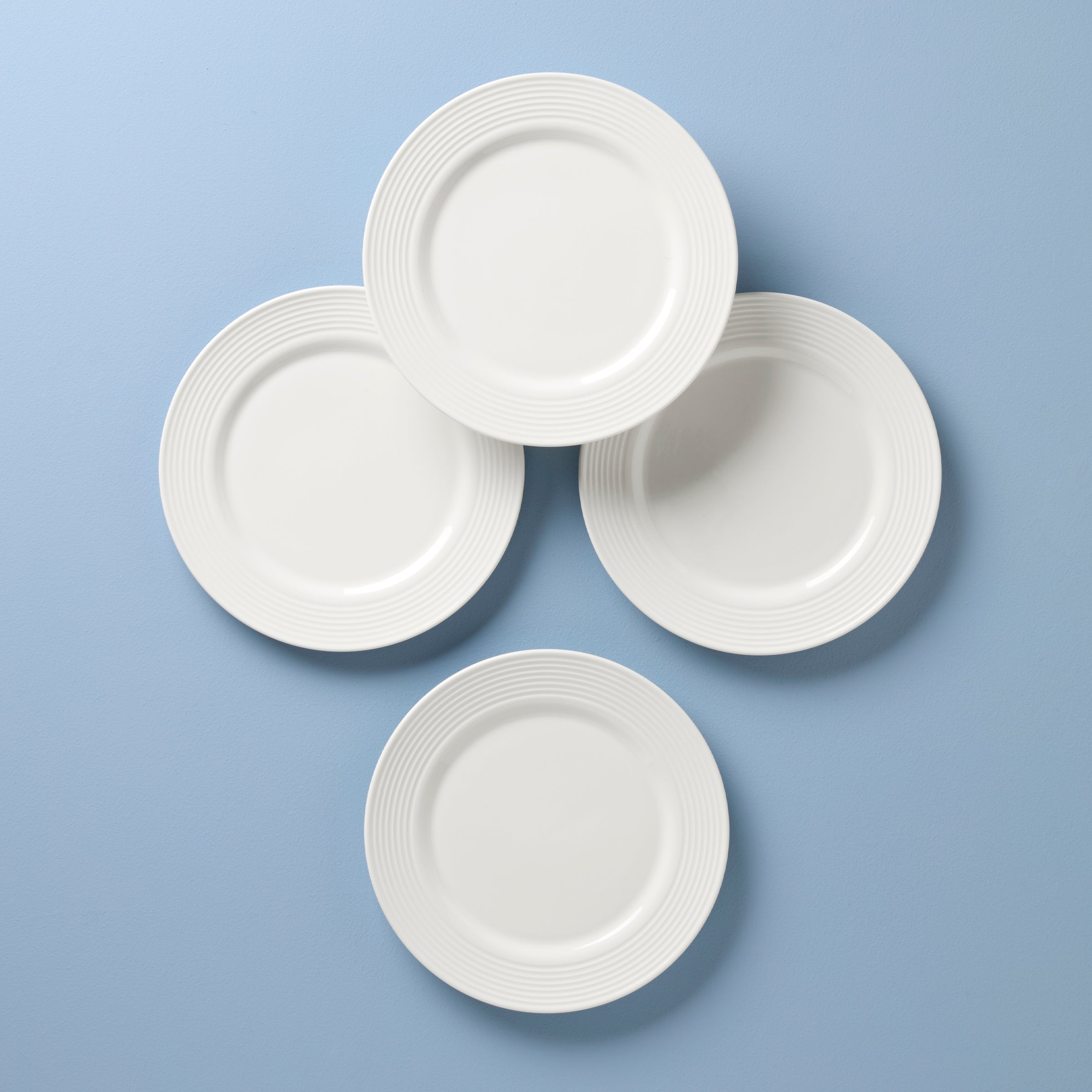 Lenox Everyday Flatware Tin Can Alley Accent Plates, Set of 4