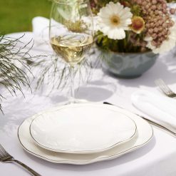 Alternative view of Lenox Everyday Flatware Blue Bay White 12-Piece Dinnerware Set