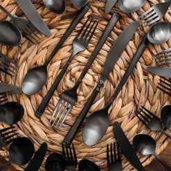 Alternative view of Lenox Everyday Flatware Emmy Black Satin 20-Piece Flatware Set