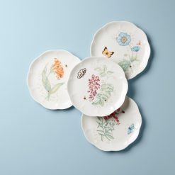Lenox Everyday Flatware Butterfly Meadow Accent Plates, Set of 4