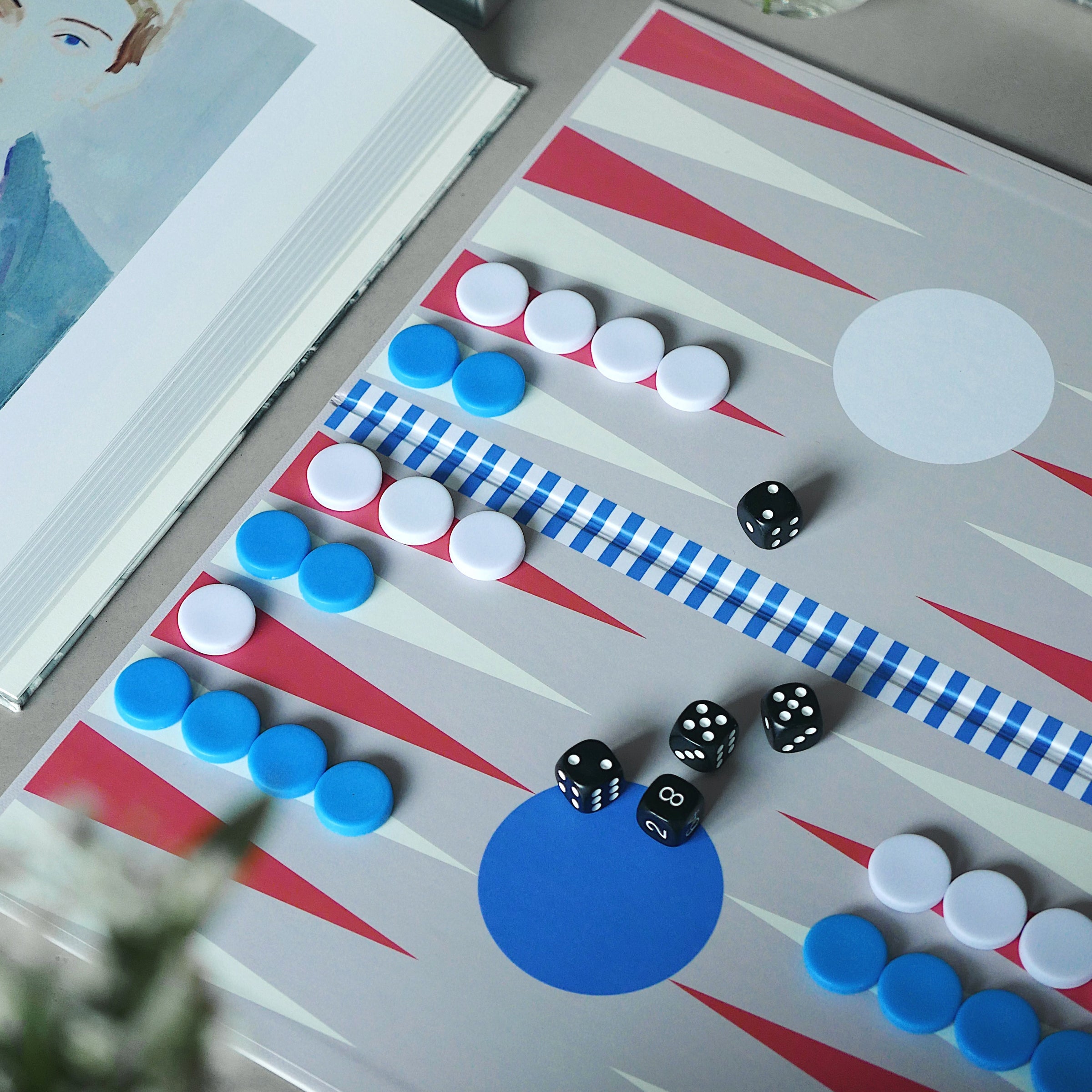 Lenox Everyday Flatware The Art of Backgammon Board Game - Image 3