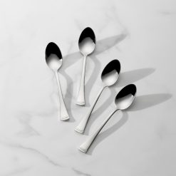 Lenox Everyday Flatware Portola Teaspoons, Set of 4