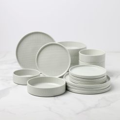 Alternative view of Lenox Everyday Flatware Modulus Vapor 16-Piece Dinnerware Set