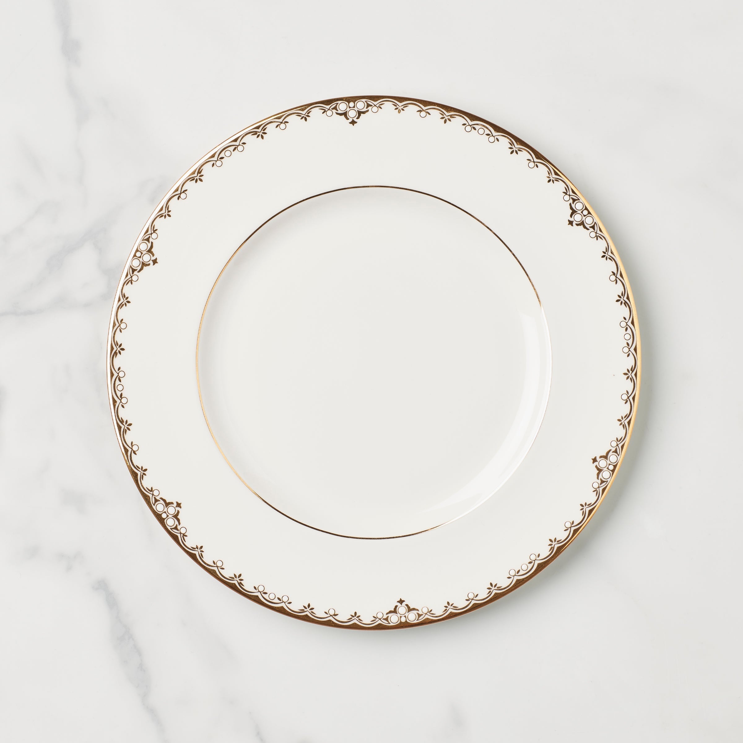 Lenox Everyday Flatware Federal Gold Accent Plate