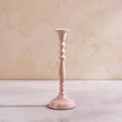 Lenox Everyday Flatware Nera Light Rose Medium Candle Holder