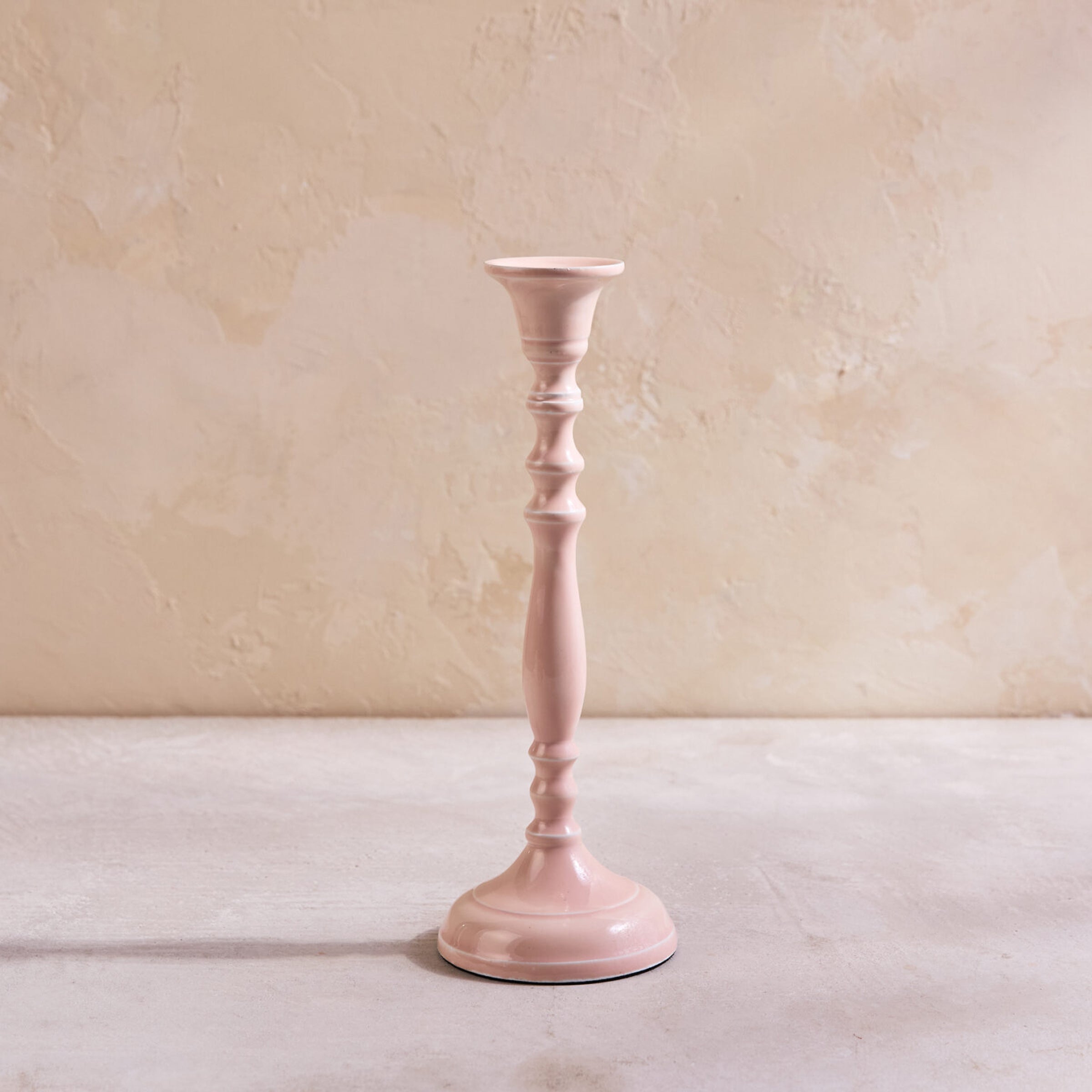 Lenox Everyday Flatware Nera Light Rose Medium Candle Holder