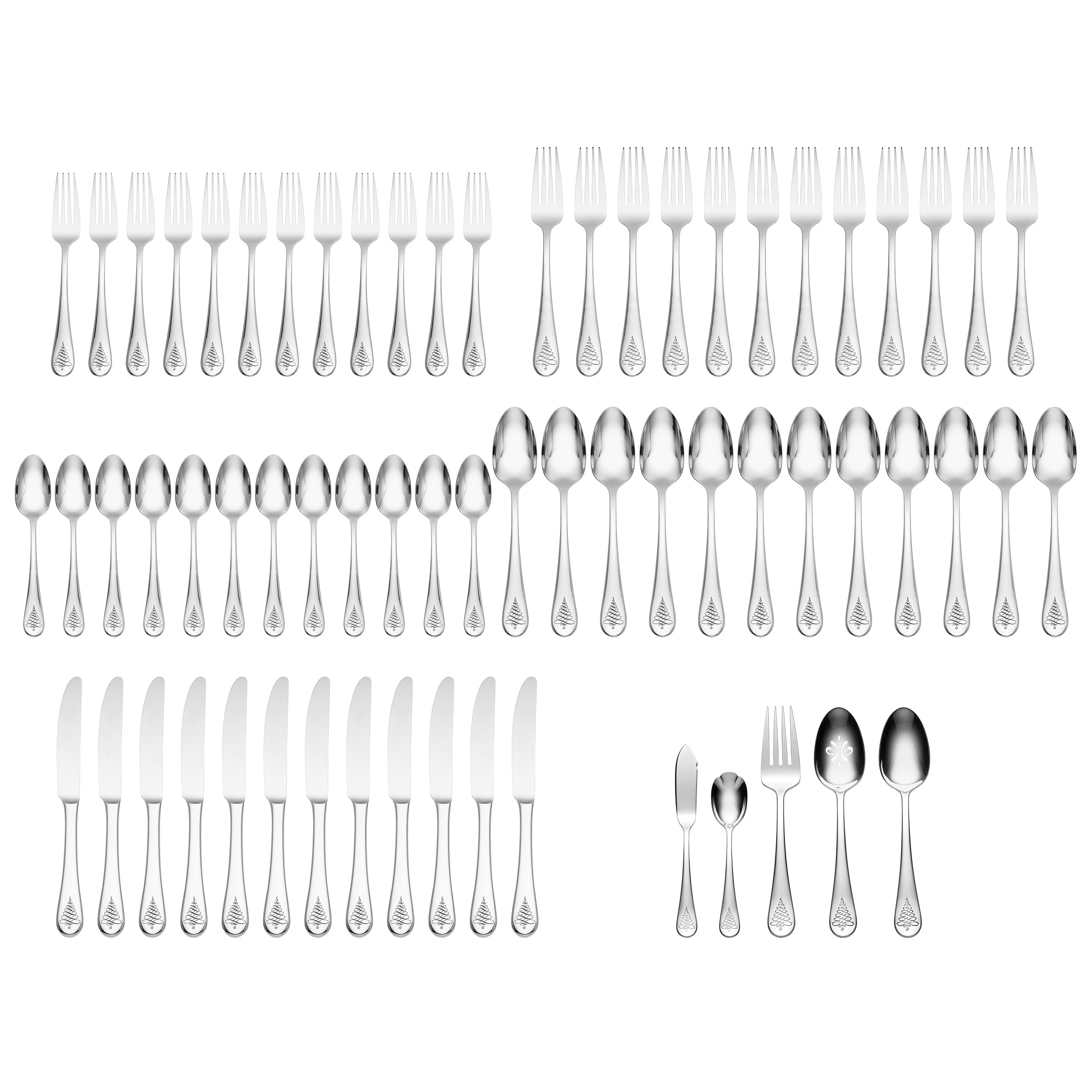 Lenox Everyday Flatware Noella 65-Piece Flatware Set - Image 2