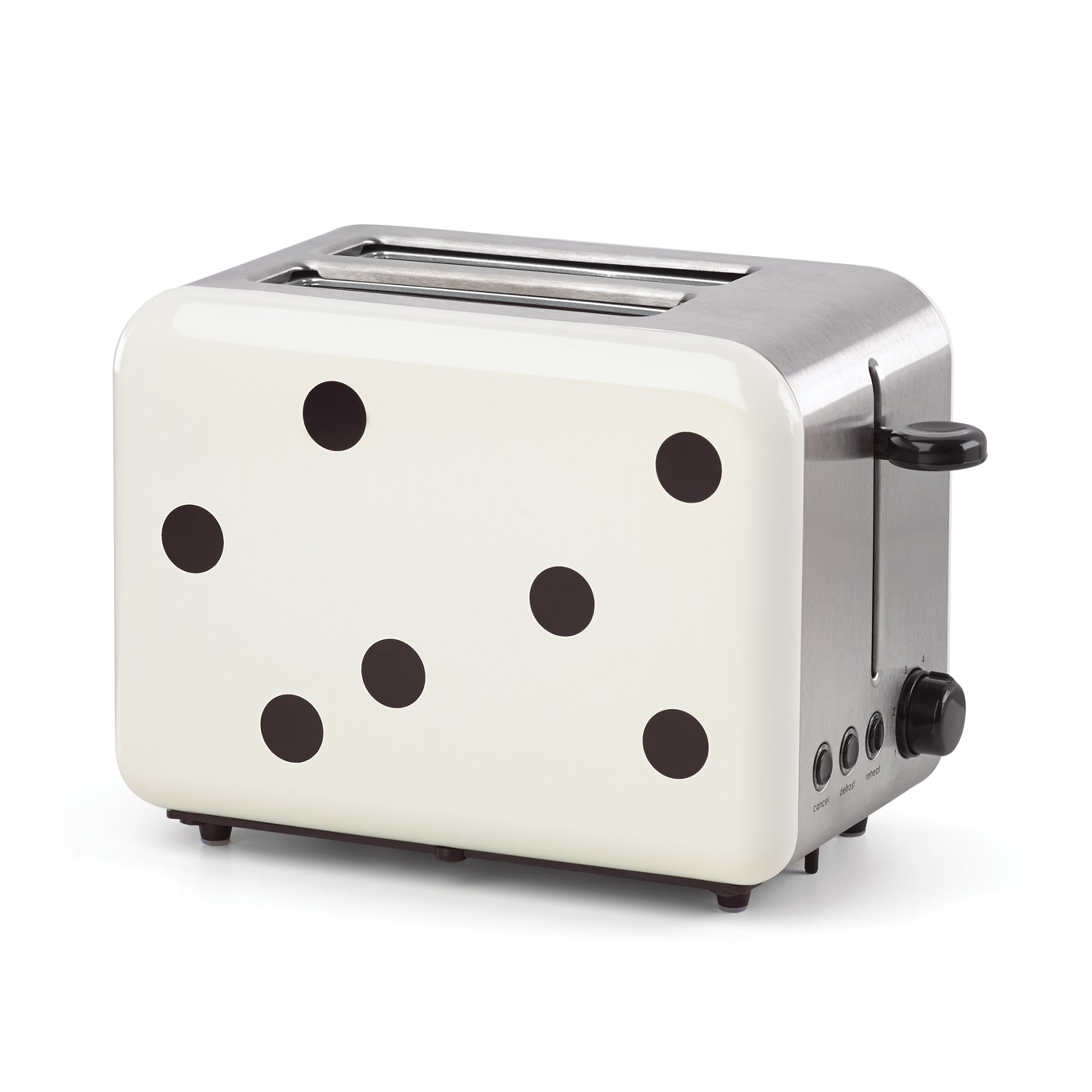 Lenox Everyday Flatware Deco Dot 2-Slice Toaster