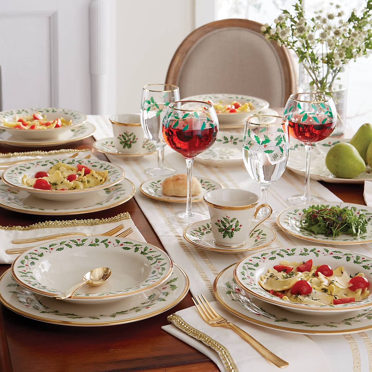 Lenox Everyday Flatware Holiday 12-Piece Plate & Mug Dinnerware Set - Image 6