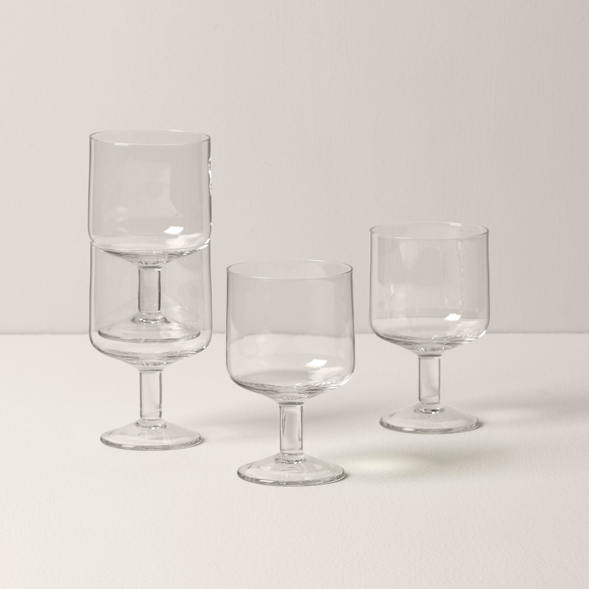 Lenox Everyday Flatware Tuscany Classics Stackable Wine Glasses, Set of 4