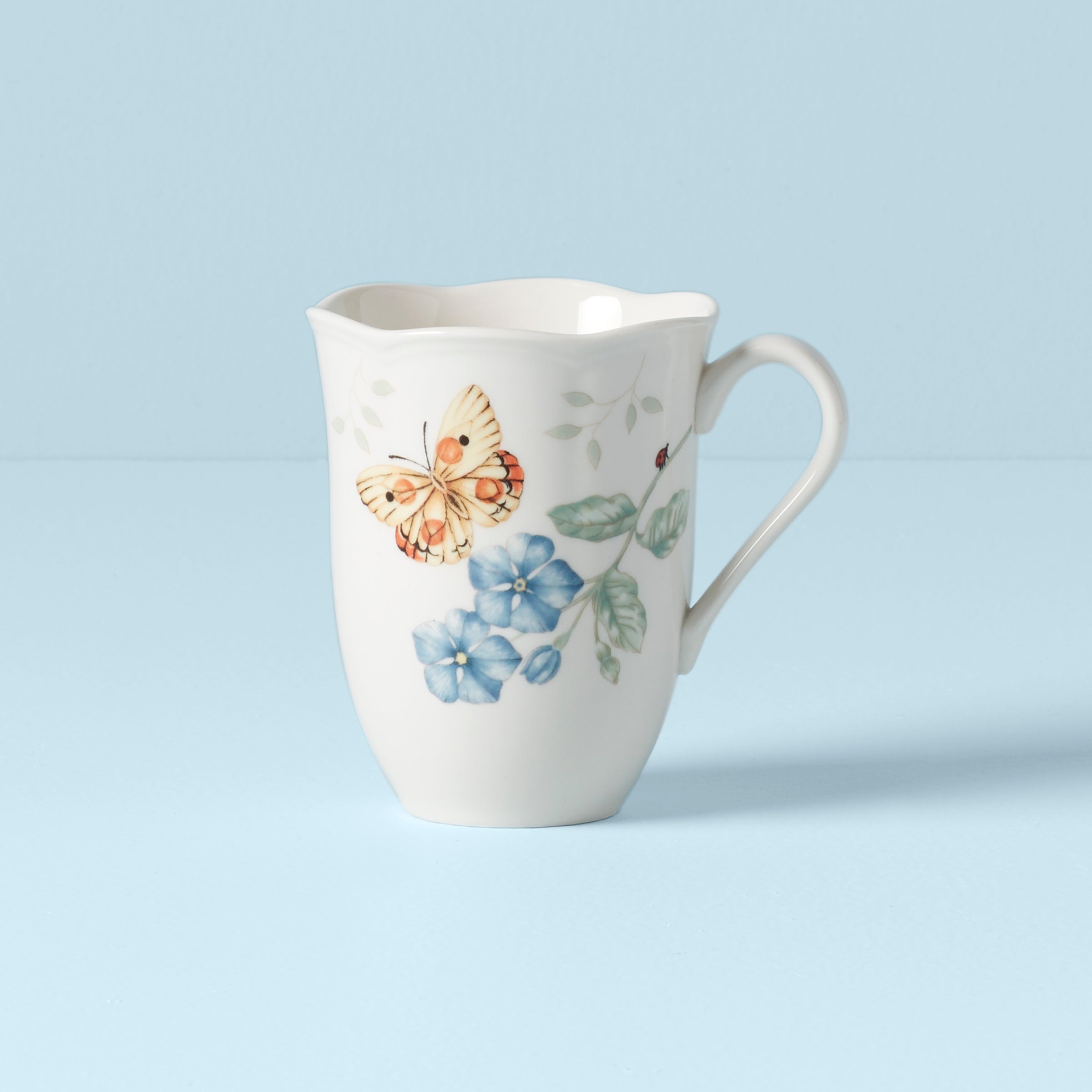 Lenox Everyday Flatware Butterfly Meadow Orange Sulphur Mug