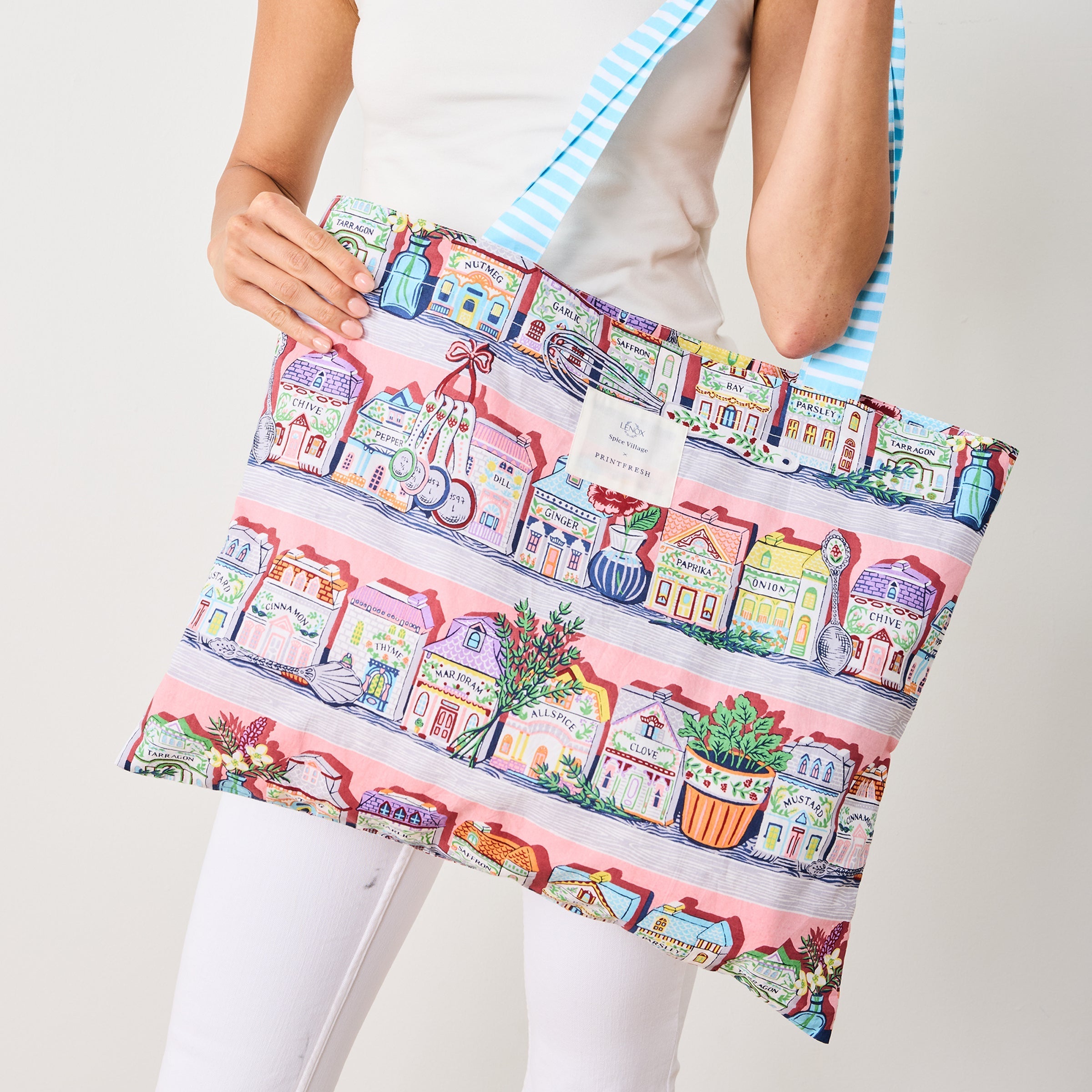 Lenox Everyday Flatware Spice Village - On The Go Tote - Kitchen Pink - Image 2