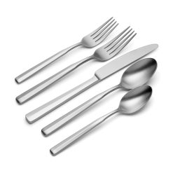 Alternative view of Lenox Everyday Flatware Ryder Satin 20-Piece Flatware Set