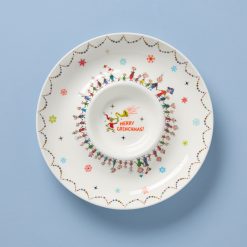 Lenox Everyday Flatware Merry Grinchmas Chip & Dip Bowl