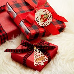 Alternative view of Lenox Everyday Flatware 2022 Wreath & Tree Ornaments, Set of 2