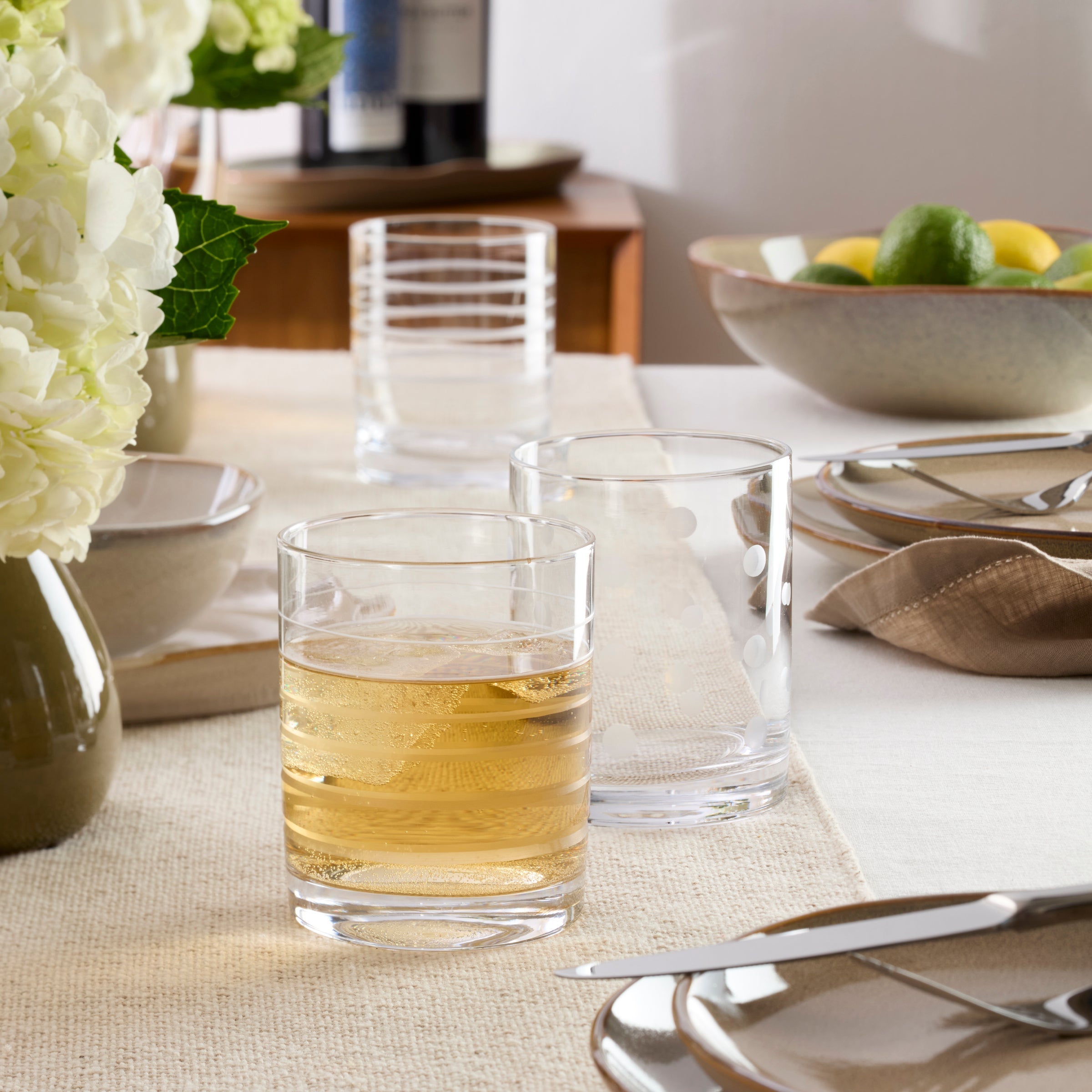Lenox Everyday Flatware Mingle Double Old Fashion Glasses, Set of 4 - Image 2