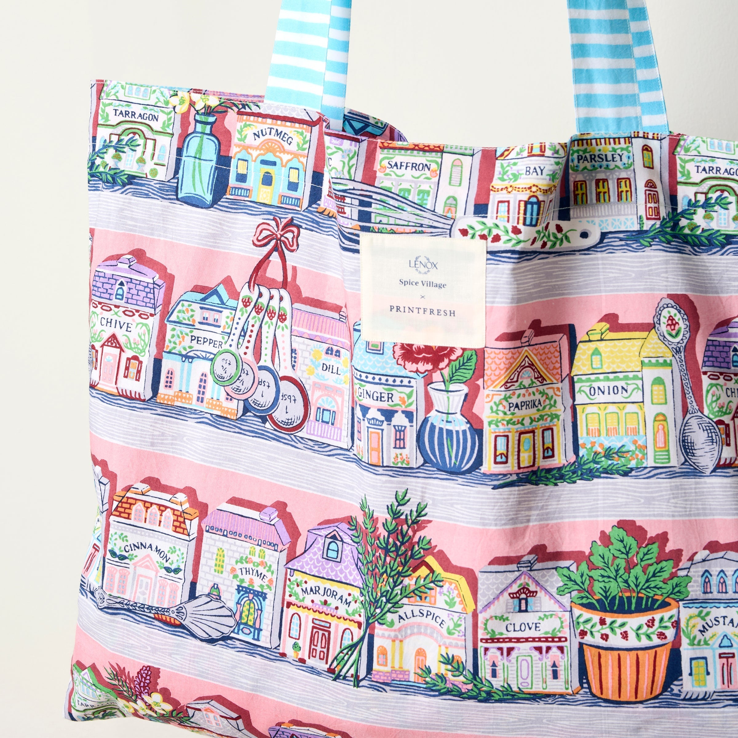 Lenox Everyday Flatware Spice Village - On The Go Tote - Kitchen Pink - Image 5