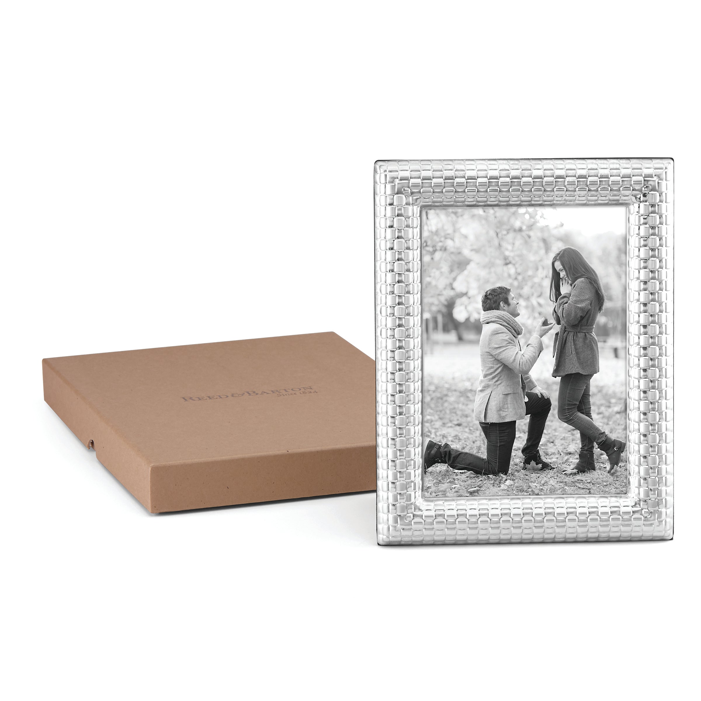 Lenox Everyday Flatware Watchband Silver 5x7 Photo Frame - Image 4
