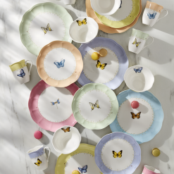 Alternative view of Lenox Everyday Flatware Butterfly Meadow Color 24-Piece Dinnerware Set