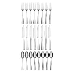 Alternative view of Lenox Everyday Flatware Chefs Table Dining 24-Piece Flatware Set