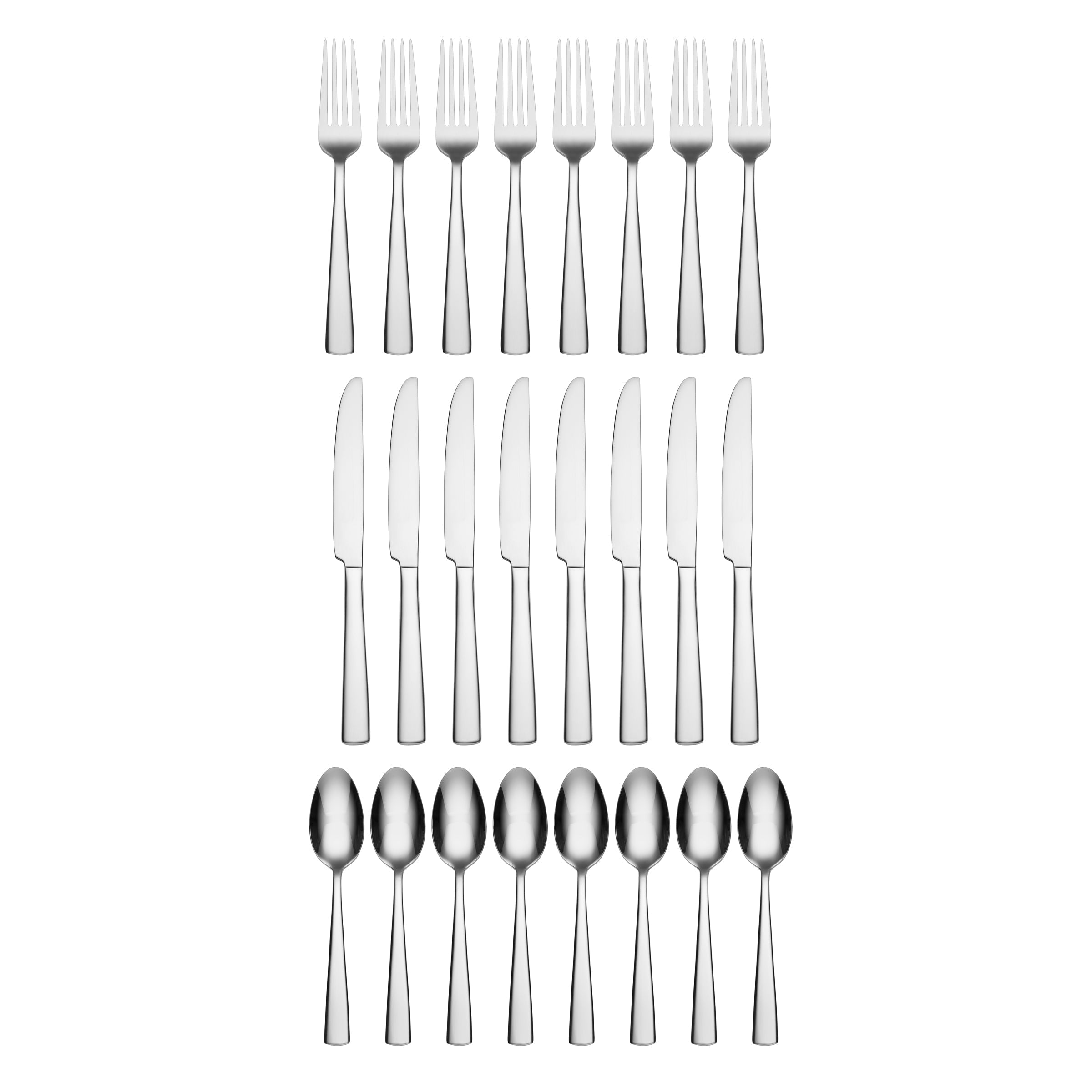 Lenox Everyday Flatware Chefs Table Dining 24-Piece Flatware Set - Image 2