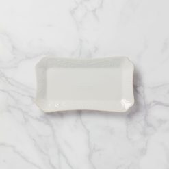 Lenox Everyday Flatware French Perle White Hors d'Oeuvres Tray