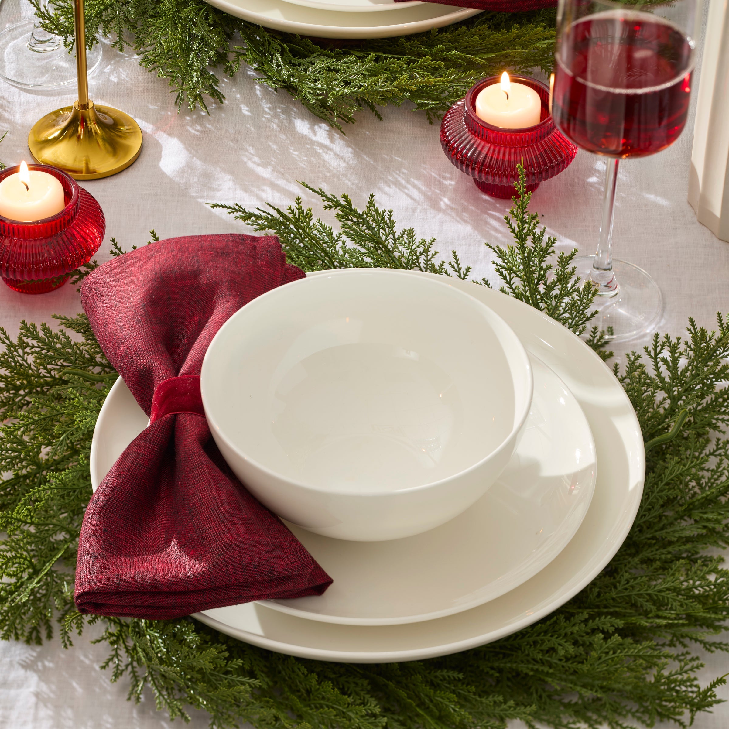 Lenox Everyday Flatware Studio 1414 Coupe 16-Piece Dinnerware Set - Image 7