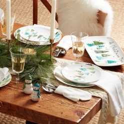 Alternative view of Lenox Everyday Flatware Balsam LaneTidbit Plates, Set of 4