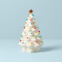 Lenox Everyday Flatware Treasured Traditions Ivory Lit Tree