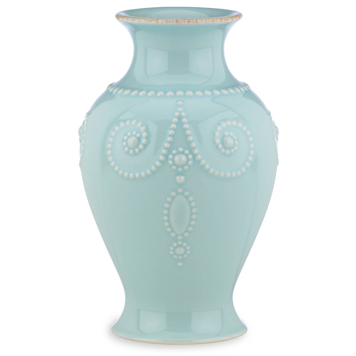 Lenox Everyday Flatware French Perle Ice Blue Bouquet Vase - Image 2
