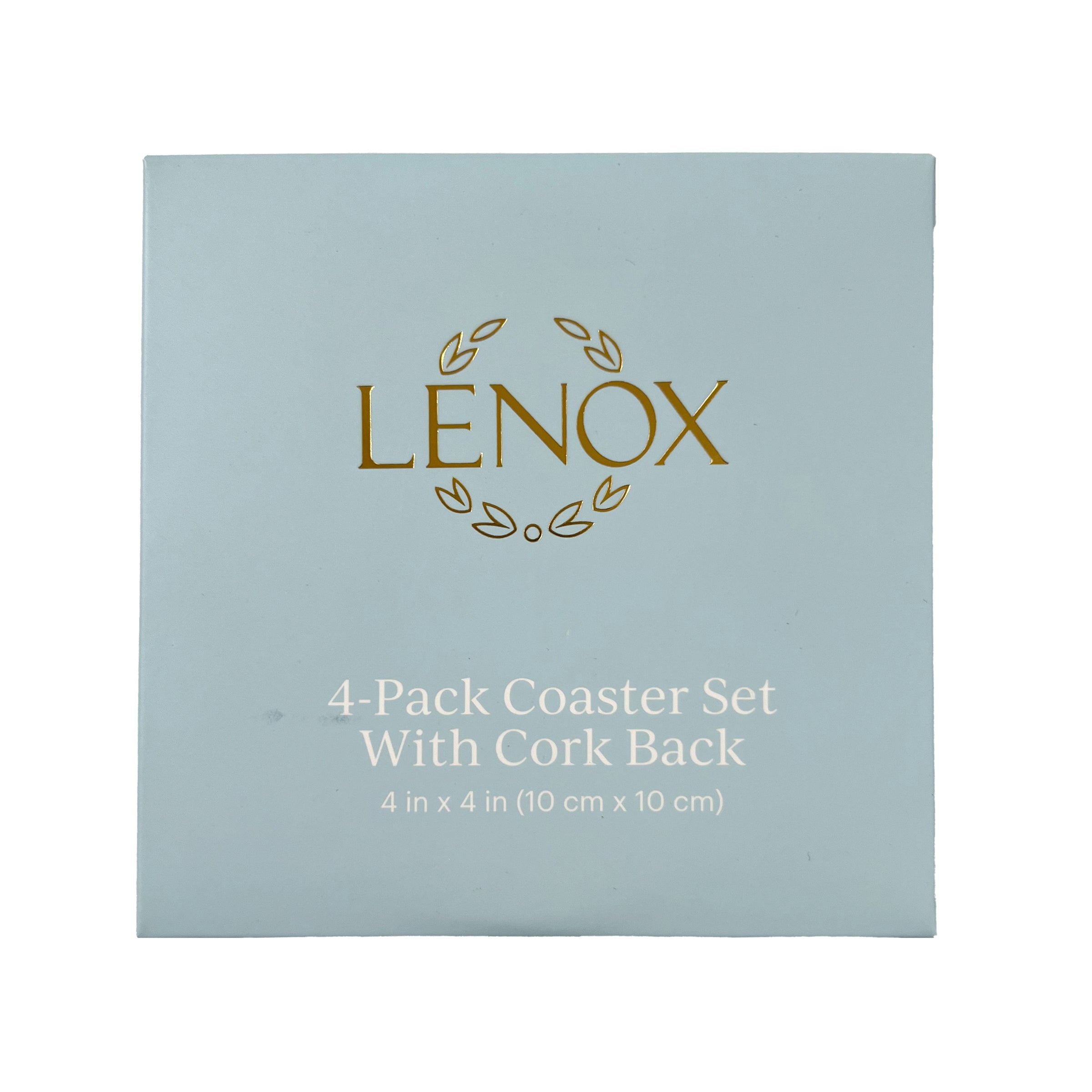 Lenox Everyday Flatware Blue Bay Corkback Coasters, Set of 4 - Image 7