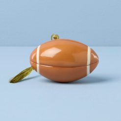 Alternative view of Lenox Everyday Flatware Personalized Football Ornament