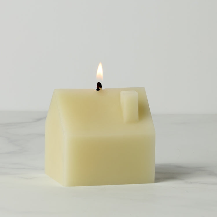 Lenox Everyday Flatware Iconic Cream Small House Candle