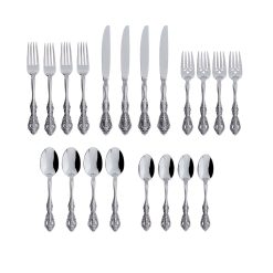 Alternative view of Lenox Everyday Flatware Michelangelo 20-Piece Flatware Set