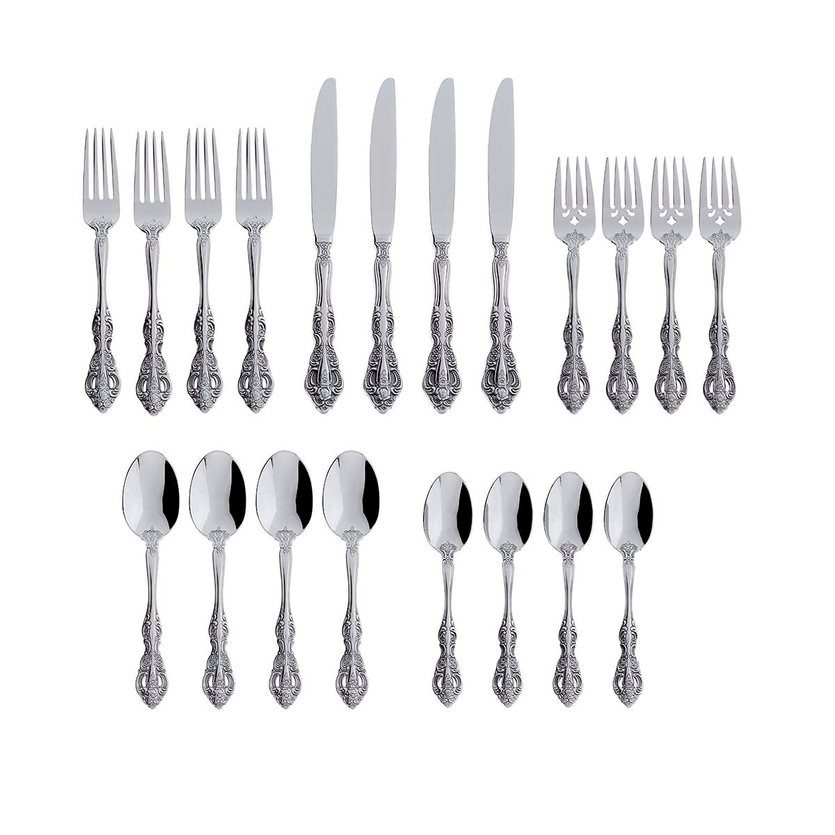 Lenox Everyday Flatware Michelangelo 20-Piece Flatware Set - Image 2