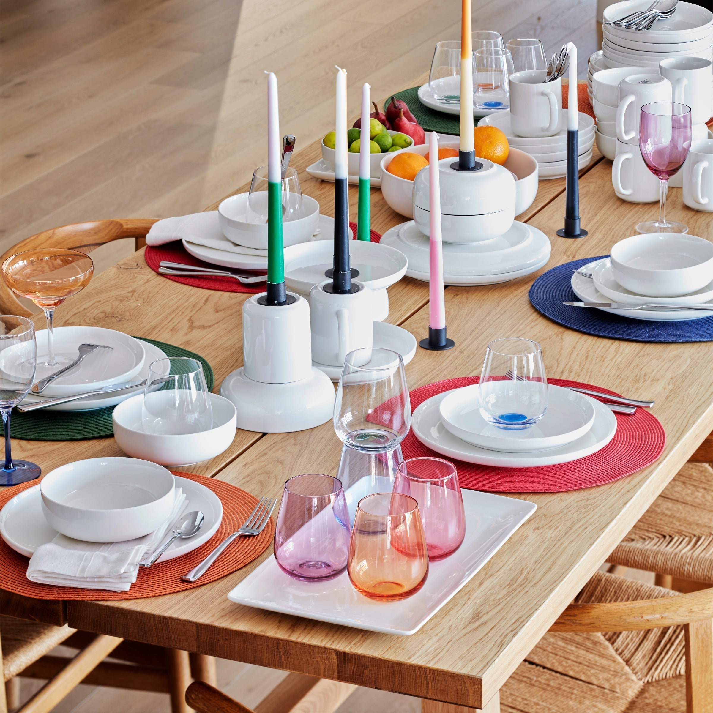 Lenox Everyday Flatware 24 Seven White 12-Piece Dinnerware Set - Image 8