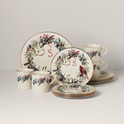 Lenox Everyday Flatware Winter Greetings 12-Piece Dinnerware Set
