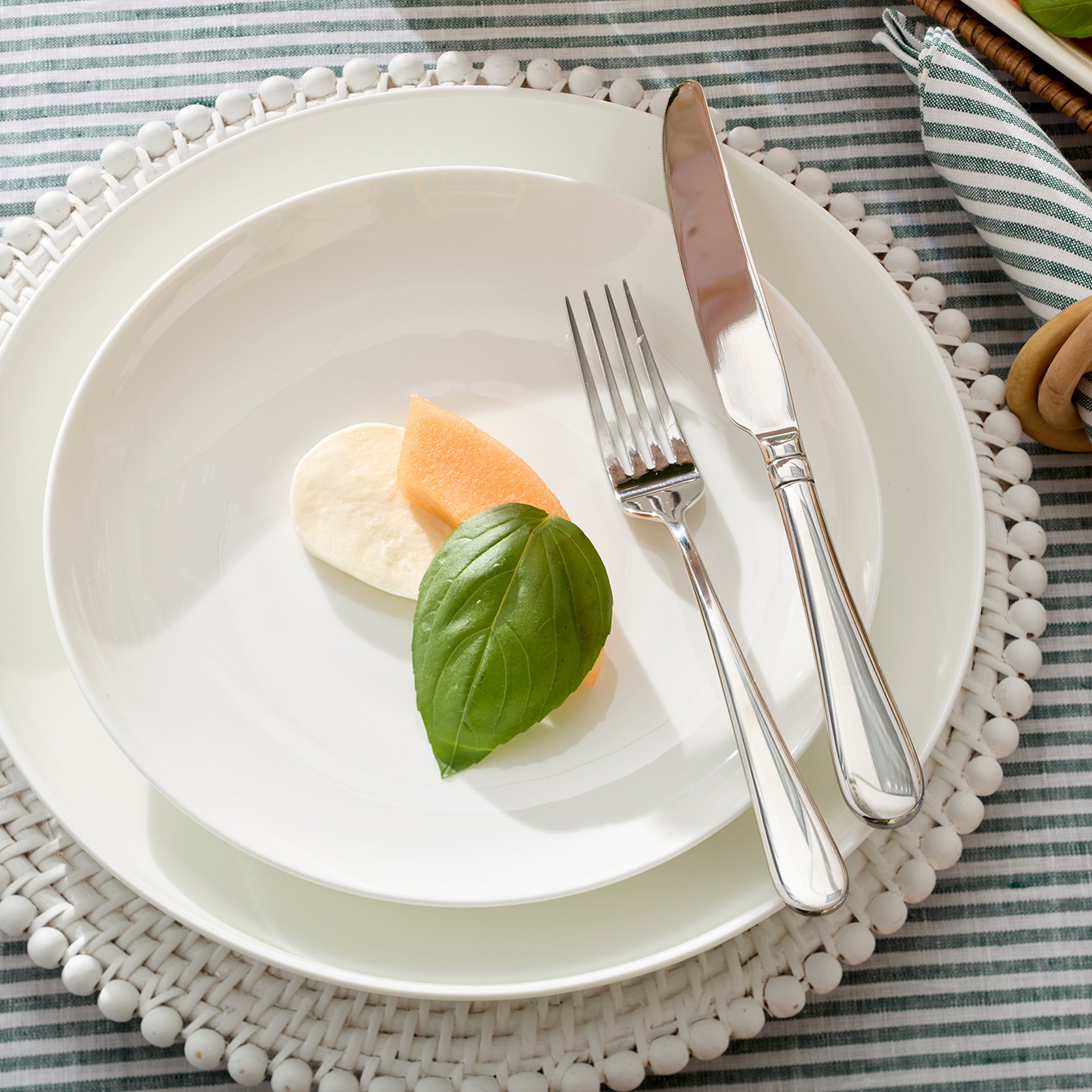 Lenox Everyday Flatware Studio 1414 Coupe 12-Piece Dinnerware Set - Image 8